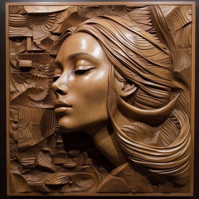 نموذج ثلاثي الأبعاد لآلة CNC 3D Art 